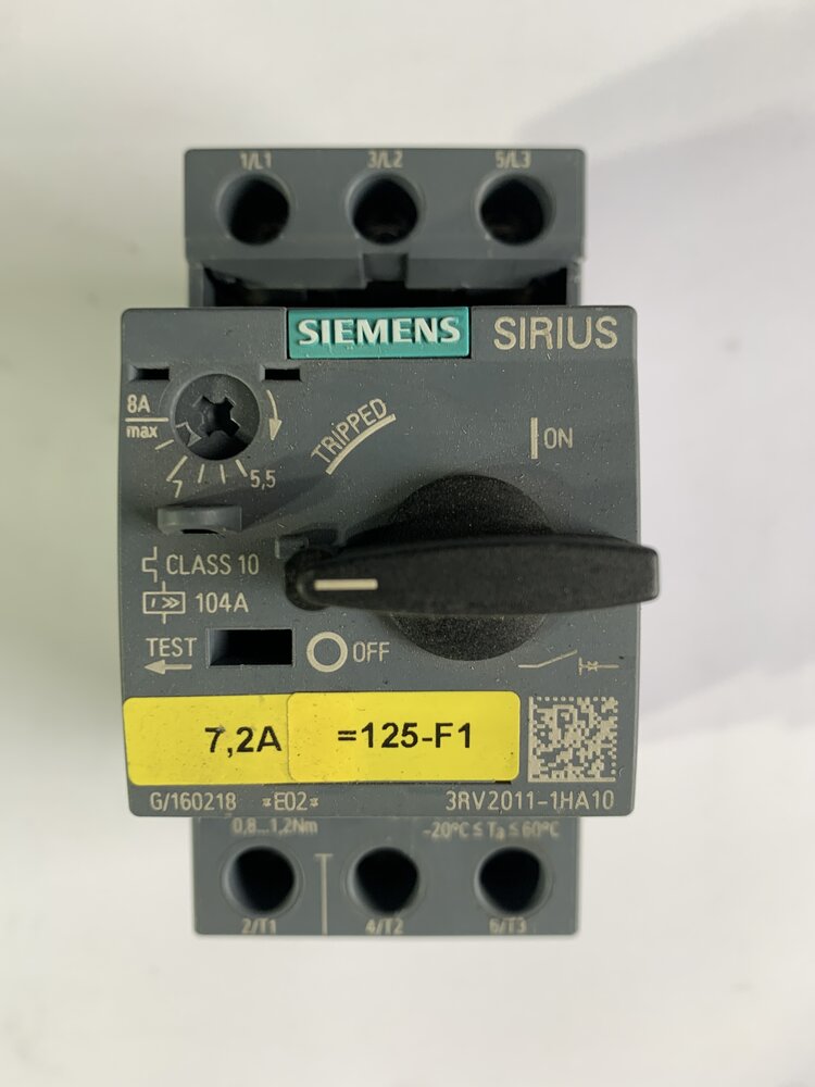 Siemens 3RV2011-1HA10