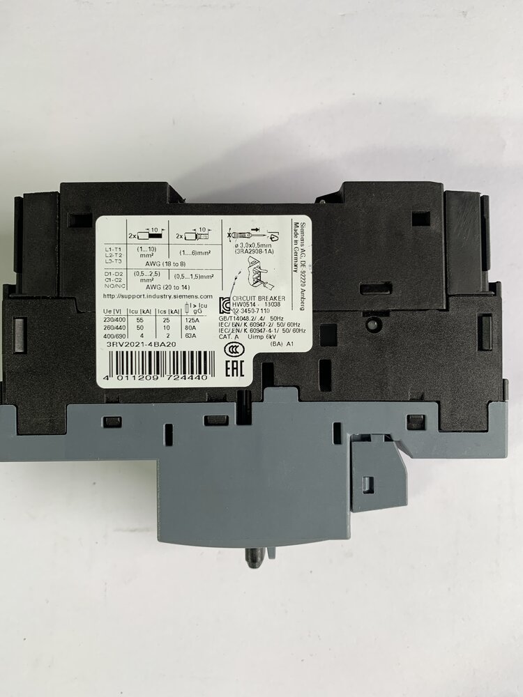 Siemens 3RV2021-4BA20 - Bild 2