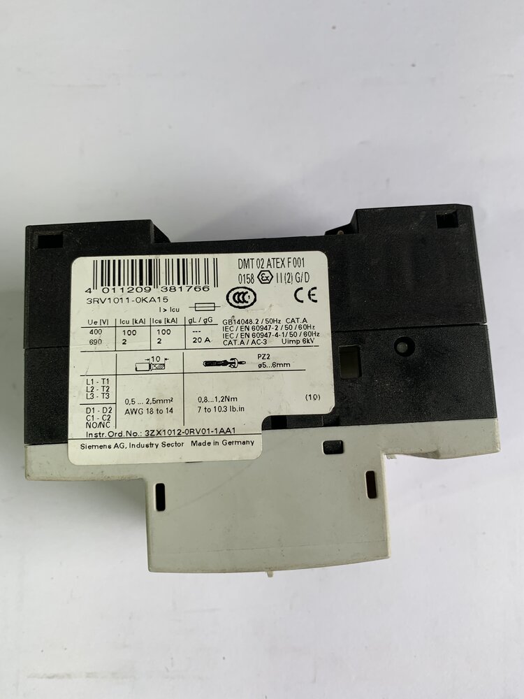 Siemens 3RV1011-OKA15 - Bild 2