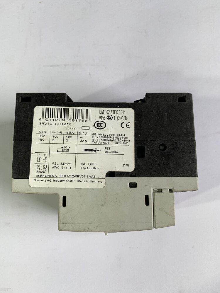 Siemens 3RV1011-OKA15 - Bild 2