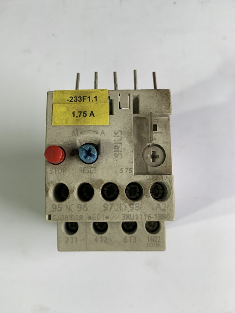 Siemens 3RU1116-1BBO