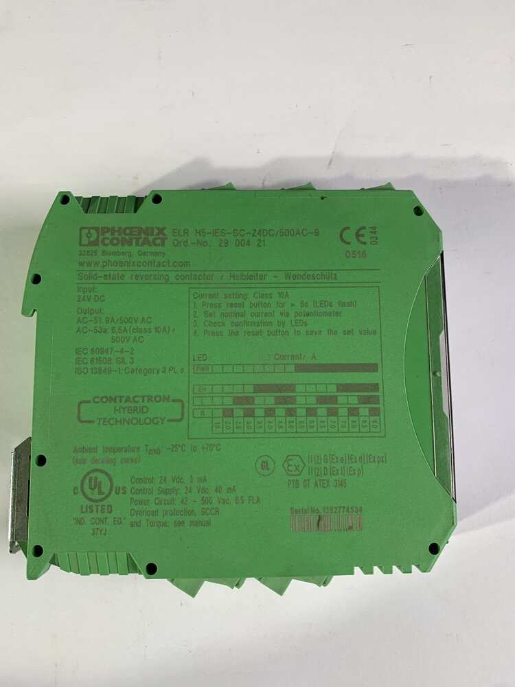 Phoenix Contact ELR H5-IES-SC-24DC/500AC-9