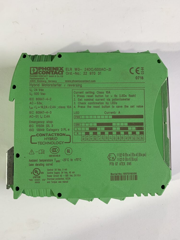 Phoenix Contact ELR W3- 24DC/500AC-21