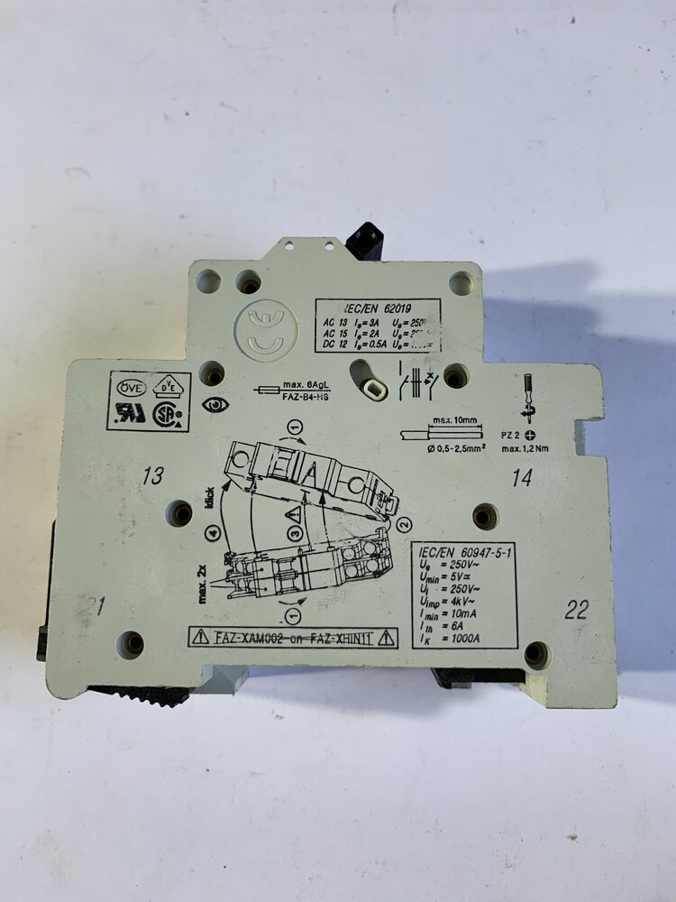 Moeller FAZ-C4/1 - Bild 2