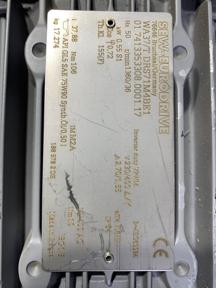 SEW WA37/T DRS71M4BE1