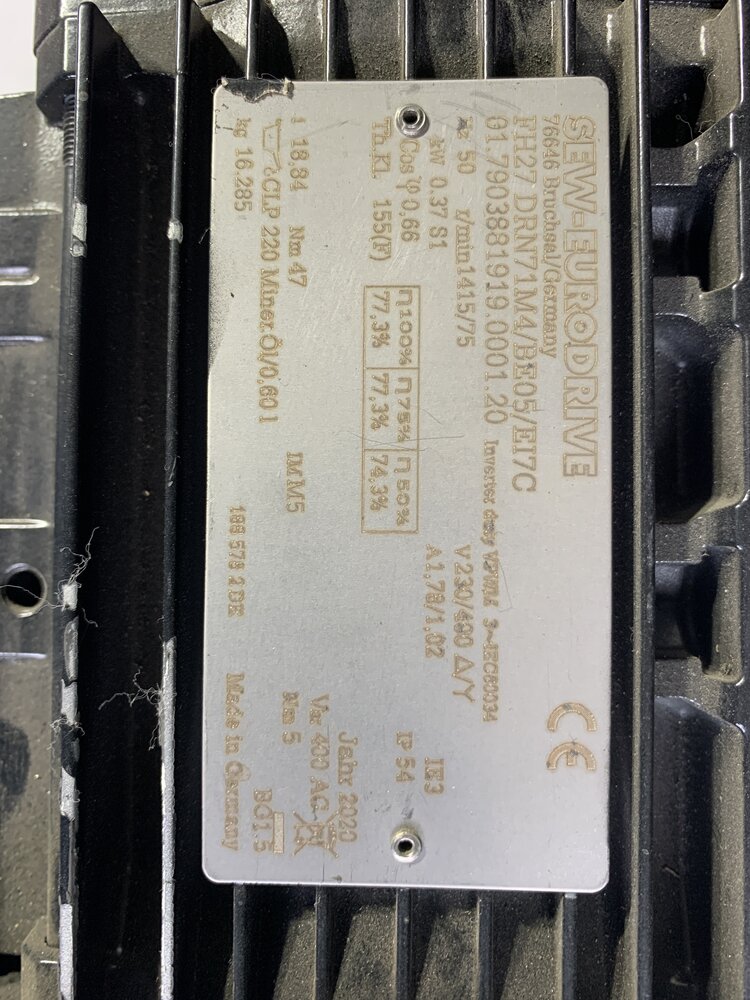 SEW FH27 DRN71M4/BE05/EI7C