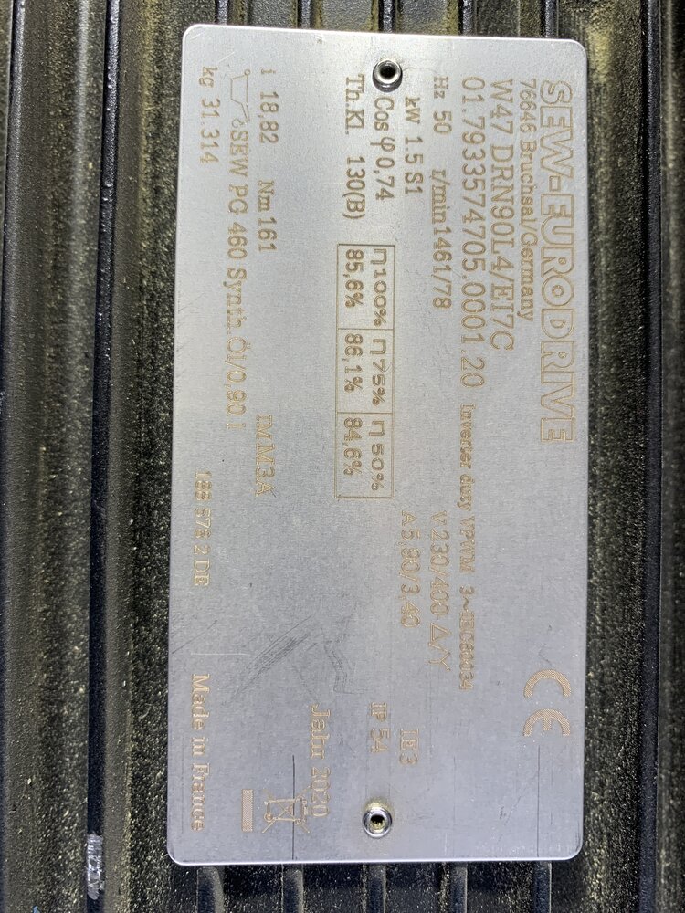 SEW W47 DRN90L4/E17C