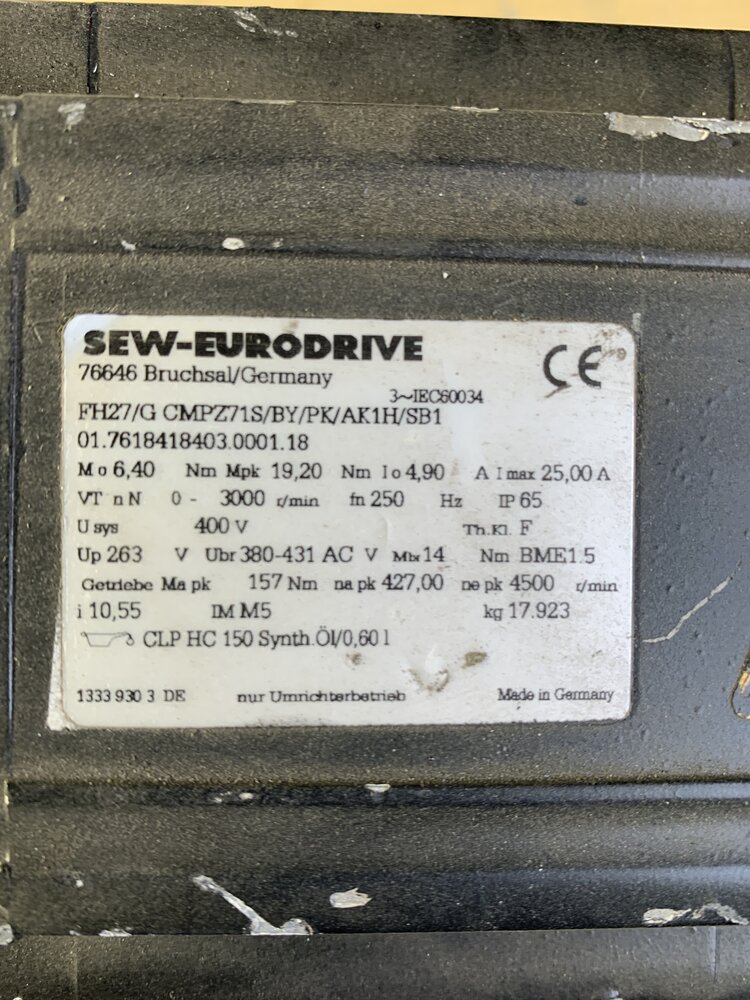 SEW FH27/G CMPZ71S/BY/PK/AK1H/SB1