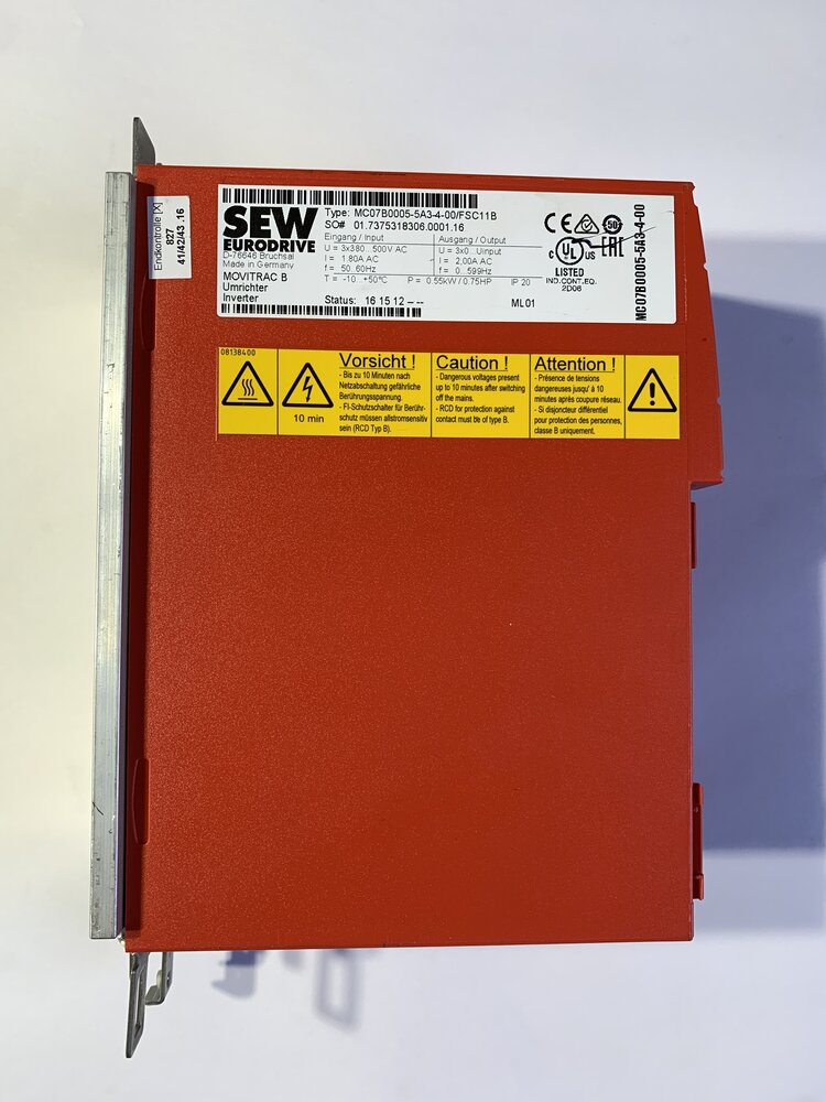 SEW MC07B0005-5A3-4-00/FSC11B - Bild 2