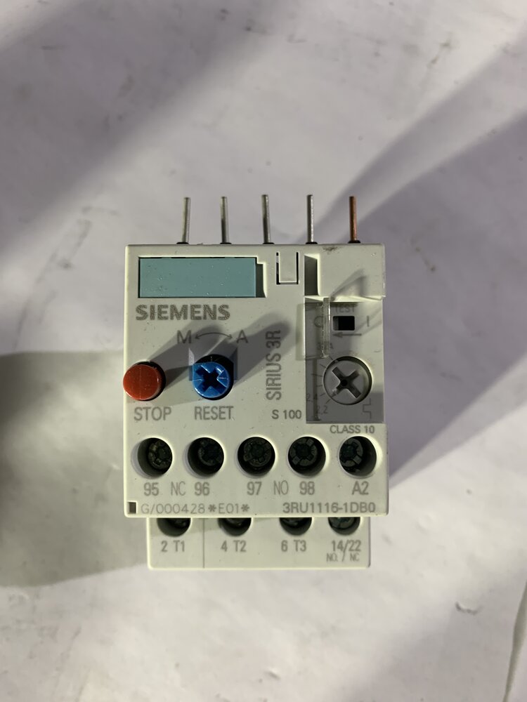 Siemens 3RU1116-1DBO