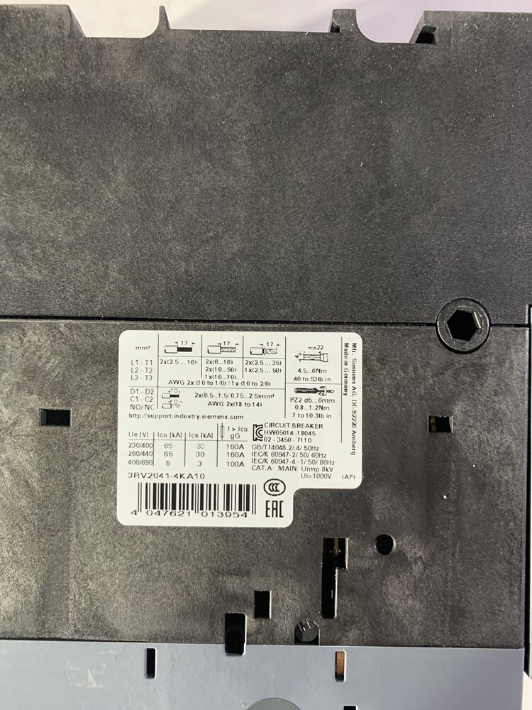 Siemens 3RV2041-4KA10 - Bild 3