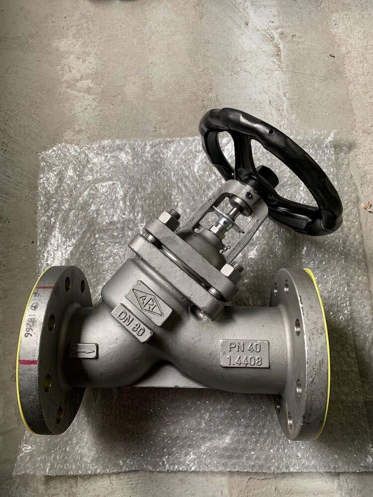 FABA-Plus  DN80 PN40  1.4408 Flansch 200,Lochkreis 160