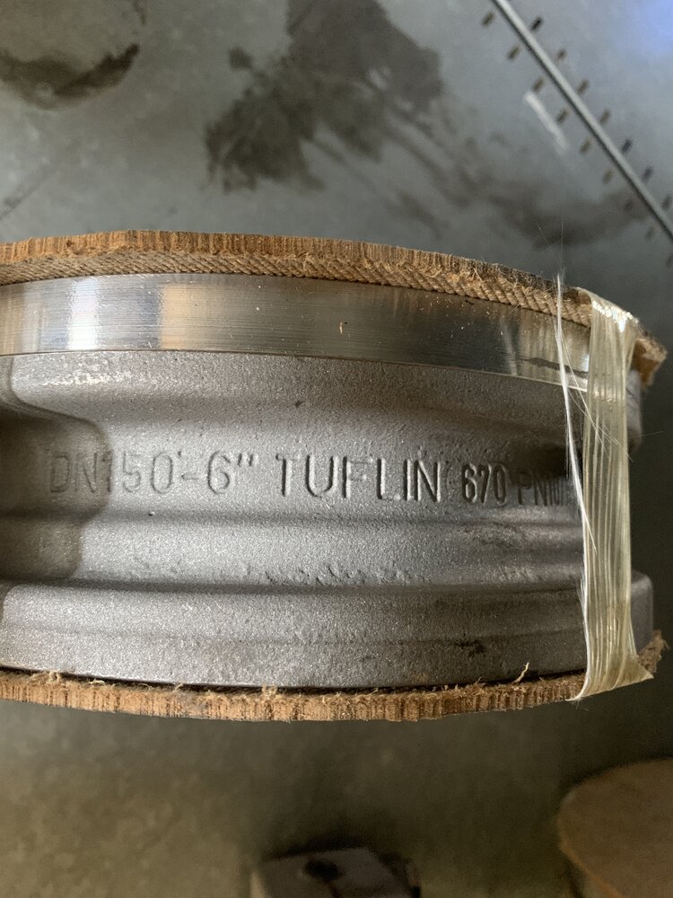 Tuflin DN150/6. PN10-16