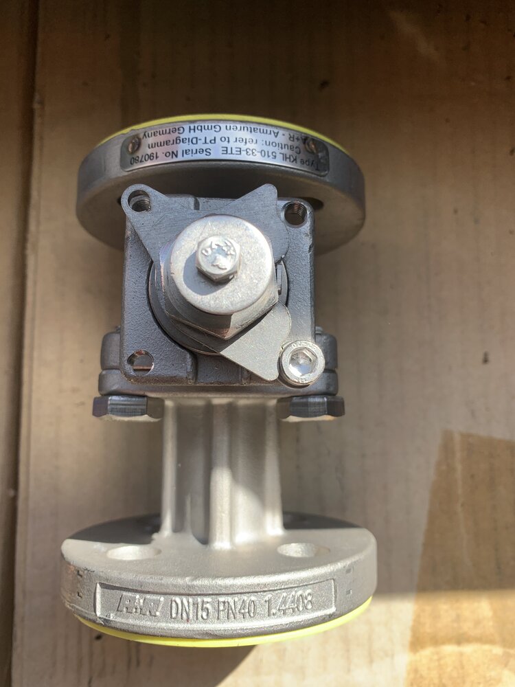 A+R Armaturen  A+R DN15 PN40  1.4408 Fln.95mm.Lochkreis 65mm