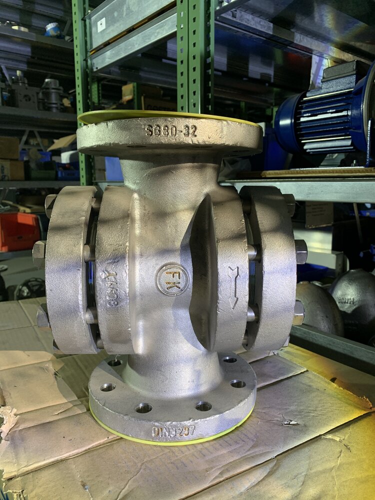 FK DN80 PN 40.   DIN 3237