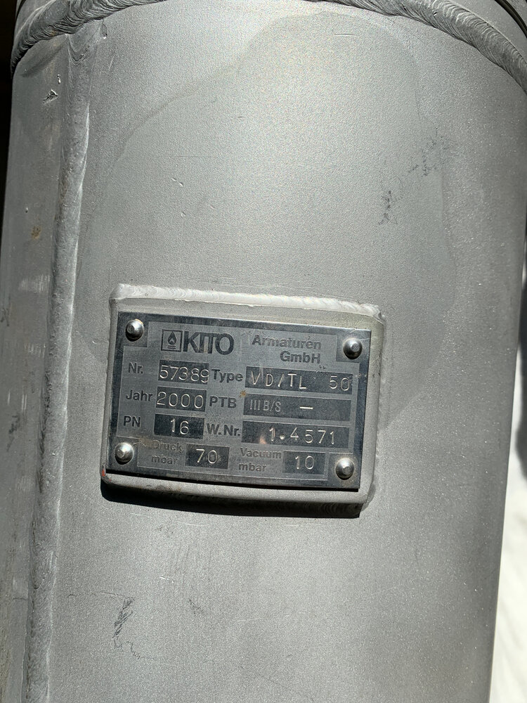 KITO Armaturen  VD/TL  DN50 PN16 