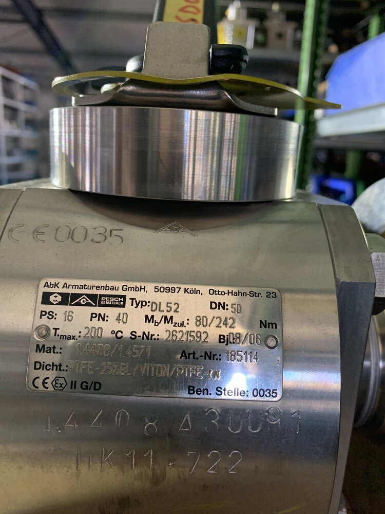 AbK Armaturenbau DL52. DN50 PN40 