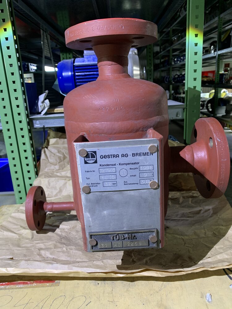 GESTRA AG•BREMEN  ED15  TÜB31AO2258