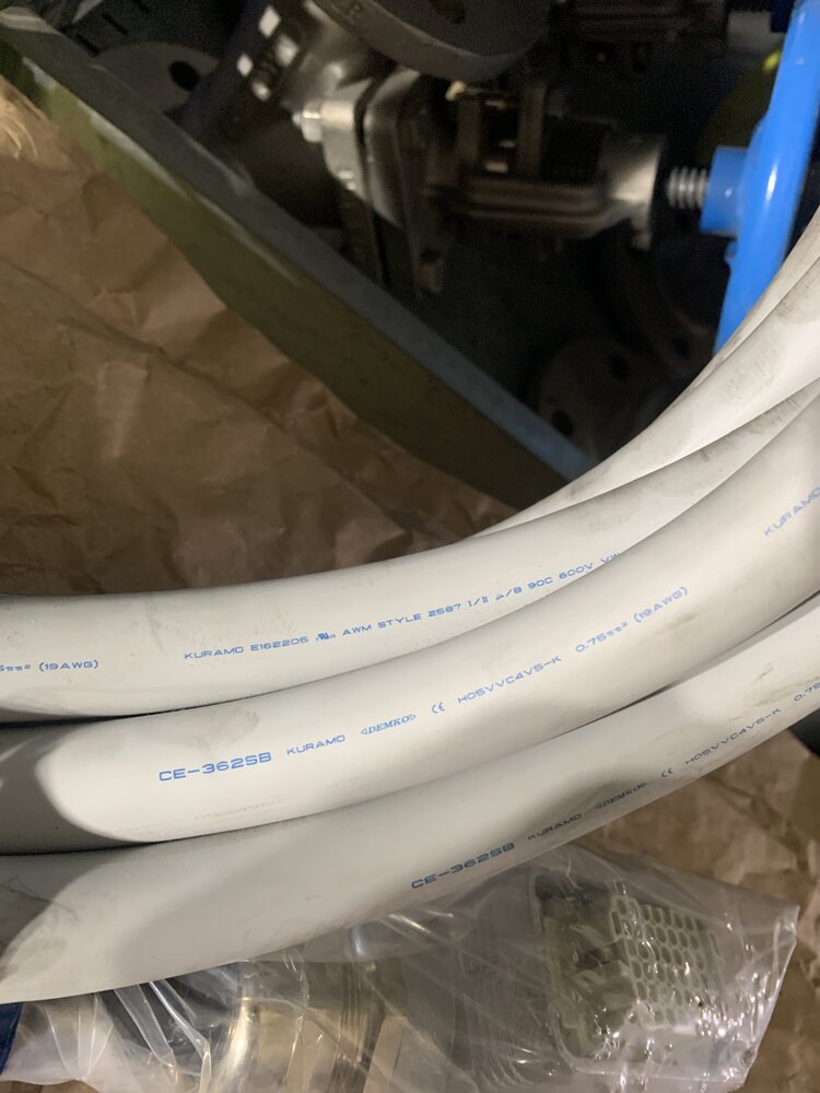 KURAMO“DEMKO“ CE-362SB. HO5VVC4V5-K. 0.75mm - Bild 2