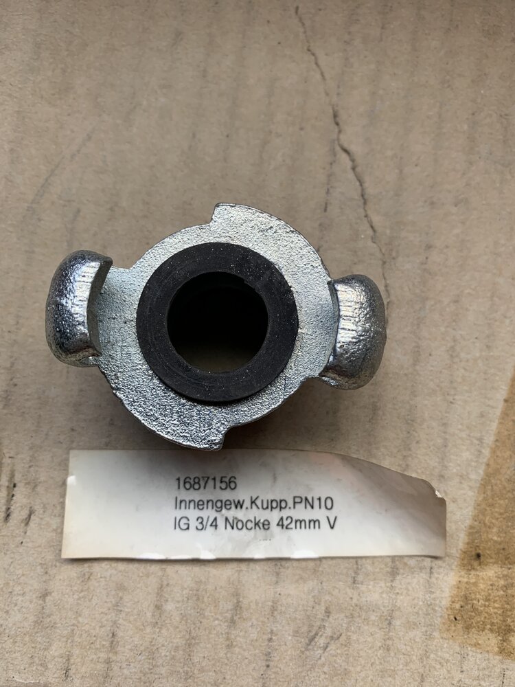 Müllonbach 1687156. PN10 IG3/4 Nocke 42mm V - Bild 3