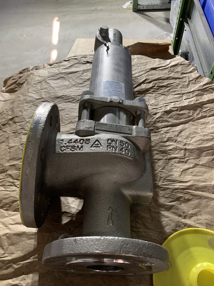 LESER  CF8M.  DN80 DN50 PN40 