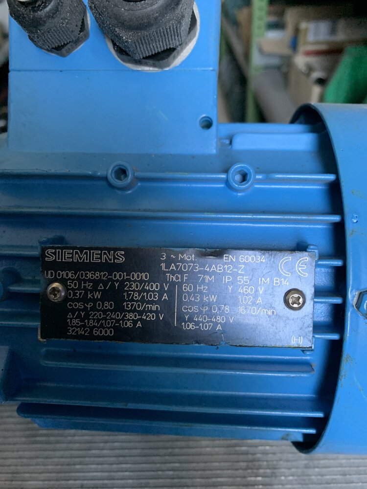 Lewa Lewa EEC 006s11+Siemens 1LA7073-4AB12-Z - Bild 2
