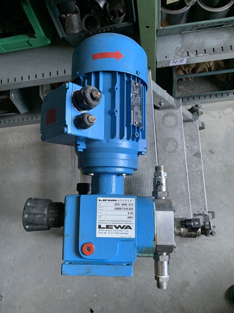 Lewa Lewa EEC 006s11+Siemens 1LA7073-4AB12-Z - Bild 3