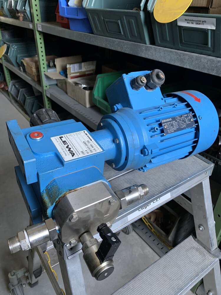 Lewa Lewa EEC 006s11+Siemens 1LA7073-4AB12-Z - Bild 4