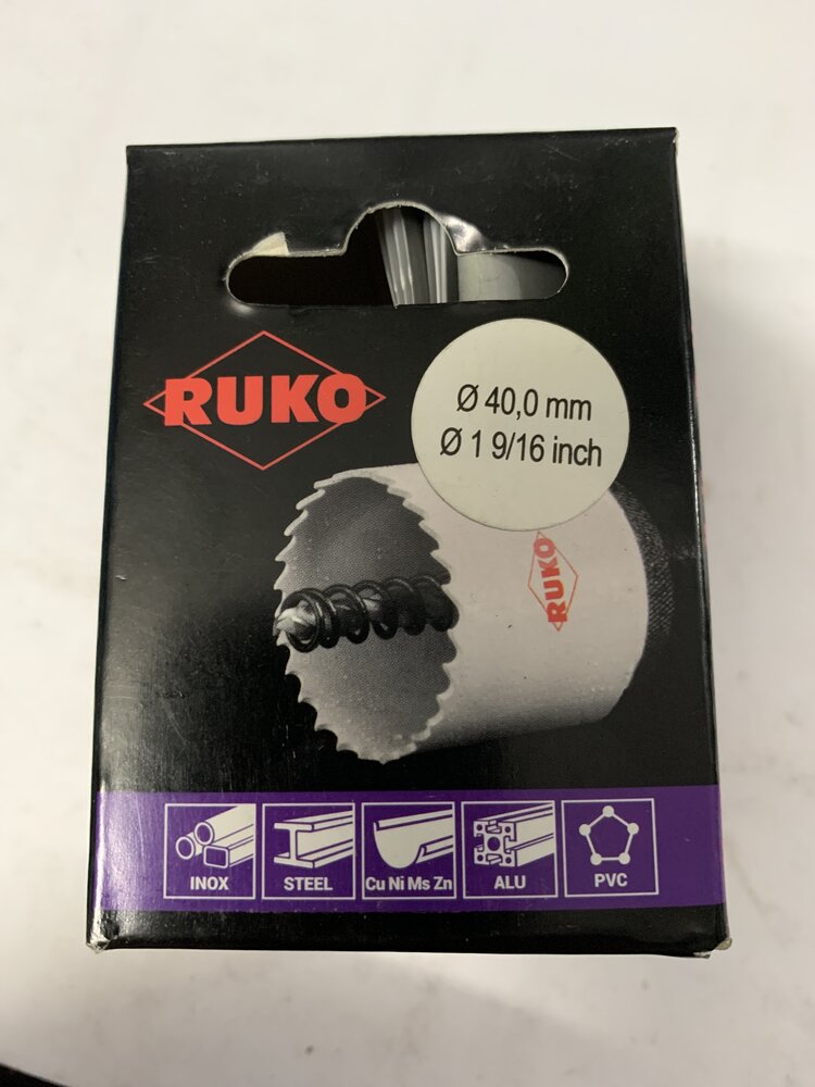 Ruko  Bi-Metal 40,0 mm  9/16 inch