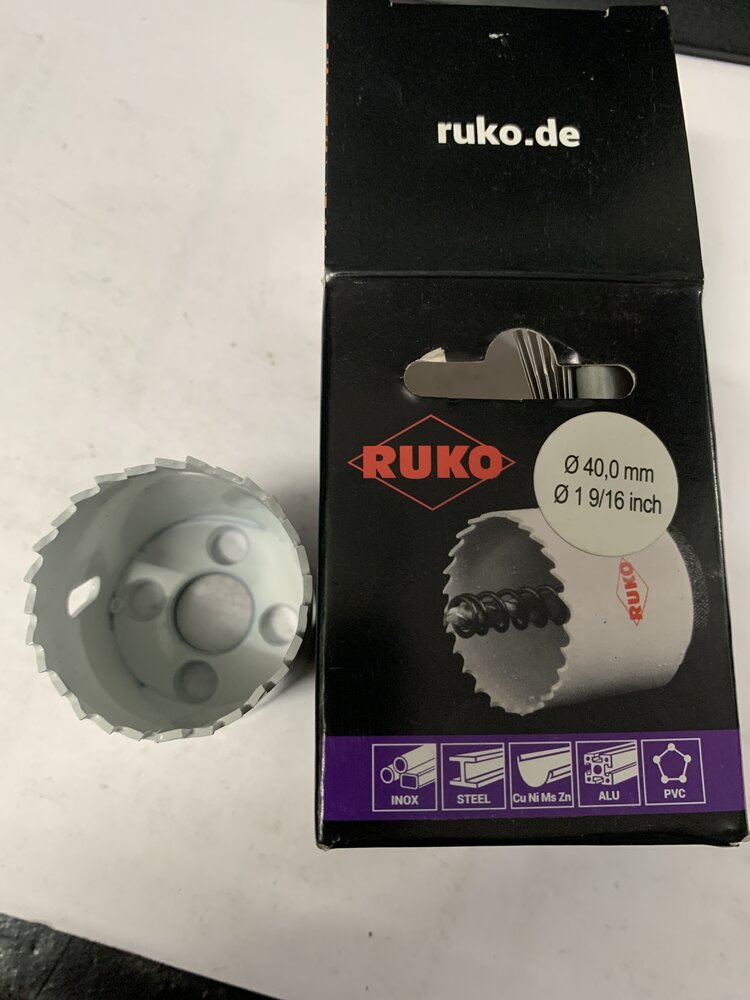 Ruko  Bi-Metal 40,0 mm  9/16 inch - Bild 3