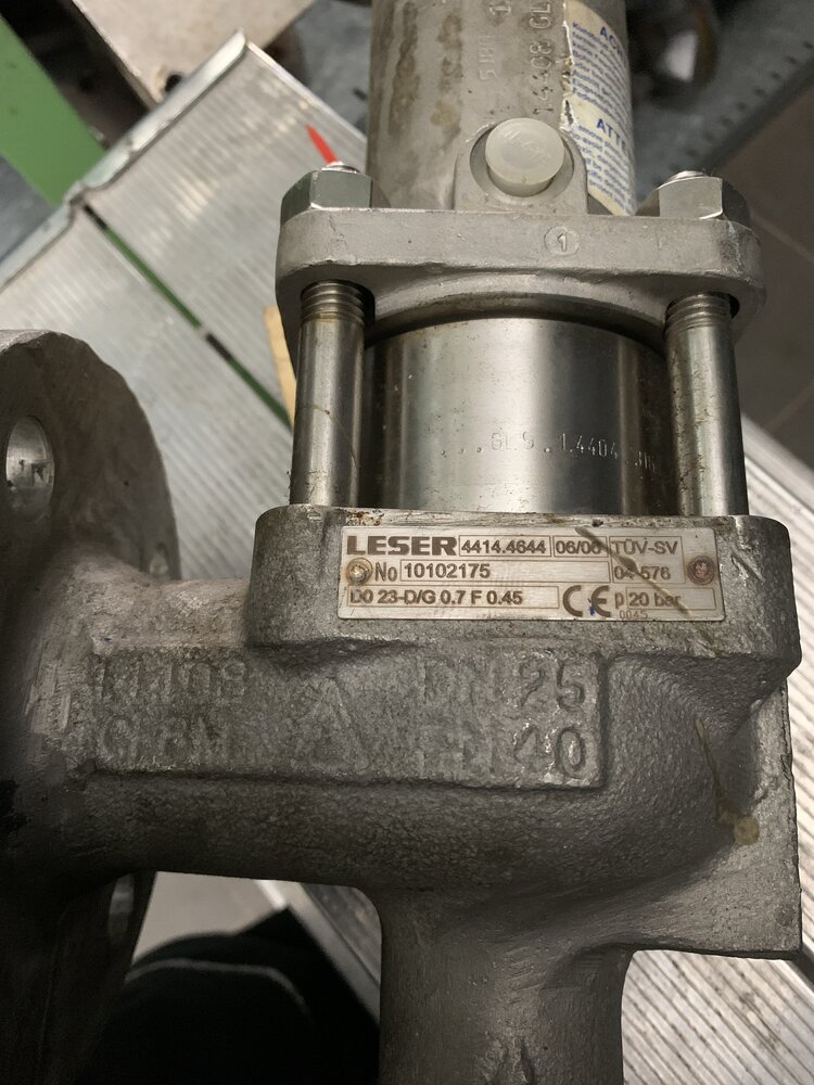 LESER  DO23-D/G 0.7F 0.45.  20bar.  - Bild 5