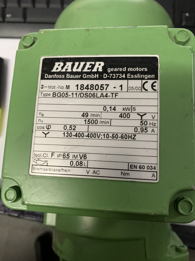 BAUER  BG05-11/DS06LA4-TF