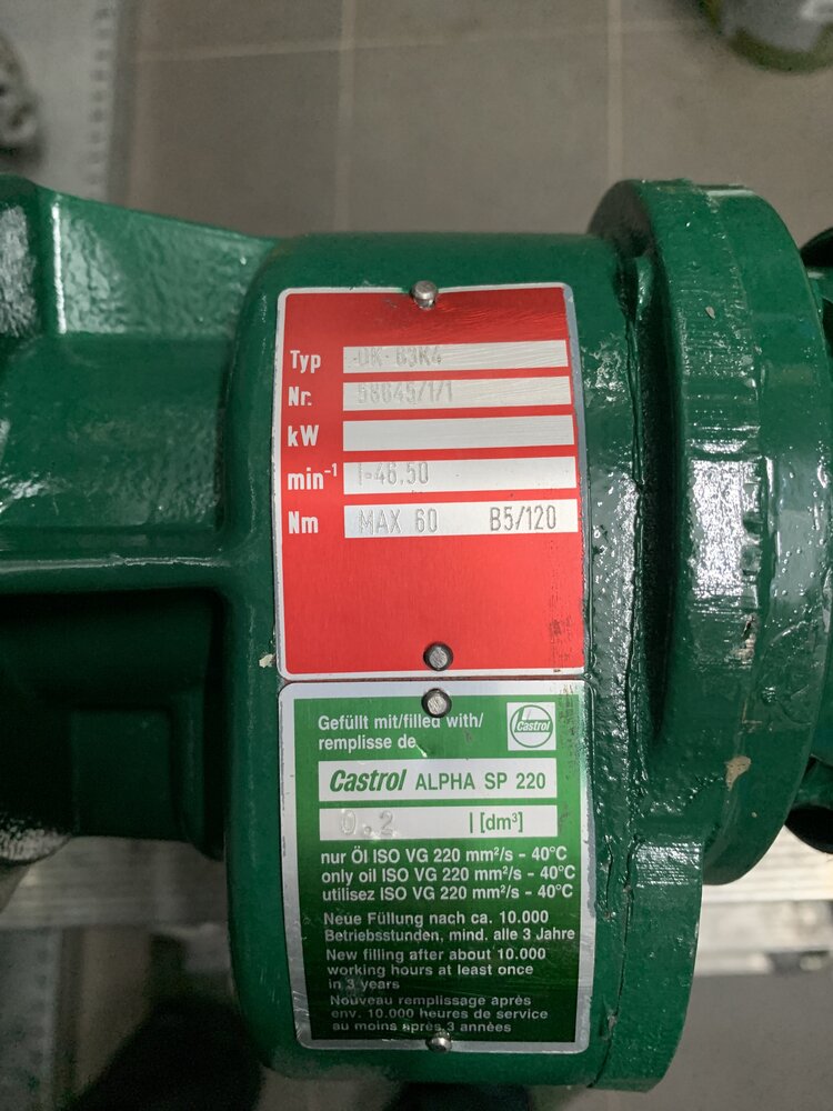 GEORGII KOBOLD KOD 444-A  239/400v. 0,12kW. 1400/1700 /min.  - Bild 2