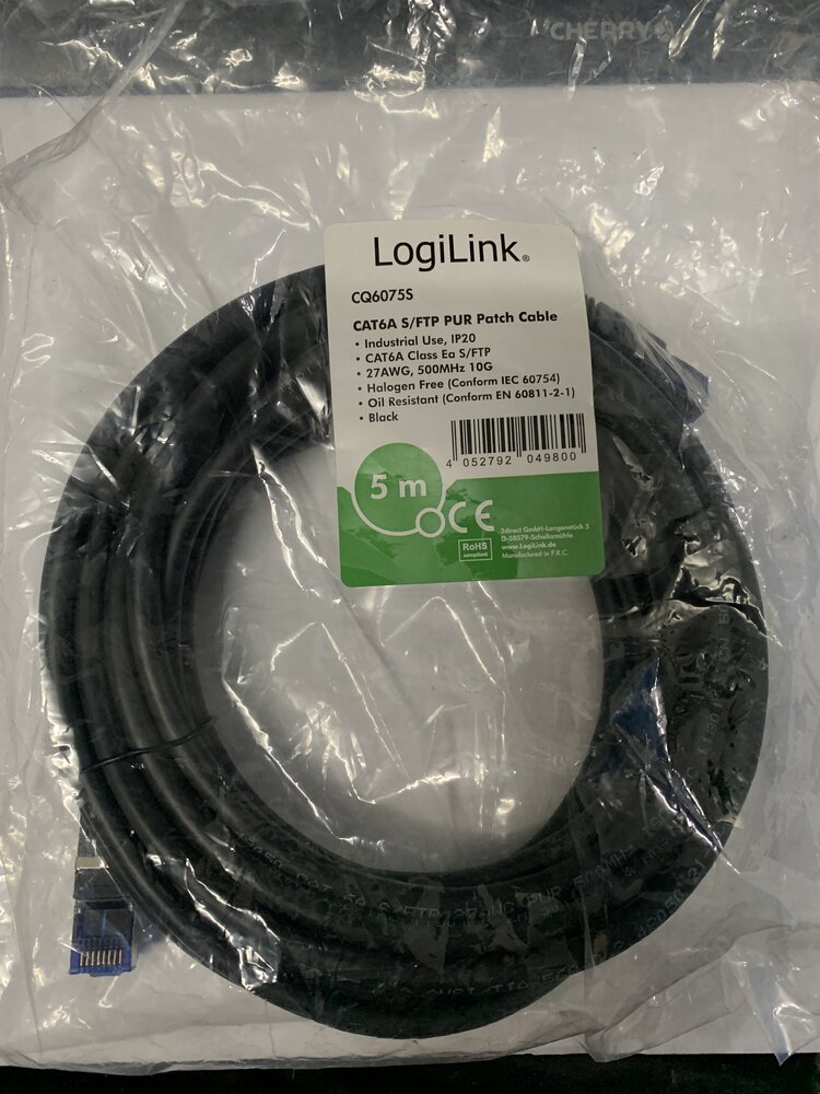 LogiLink CQ6075S. CAT6A s/ftp pur Patch - Bild 2