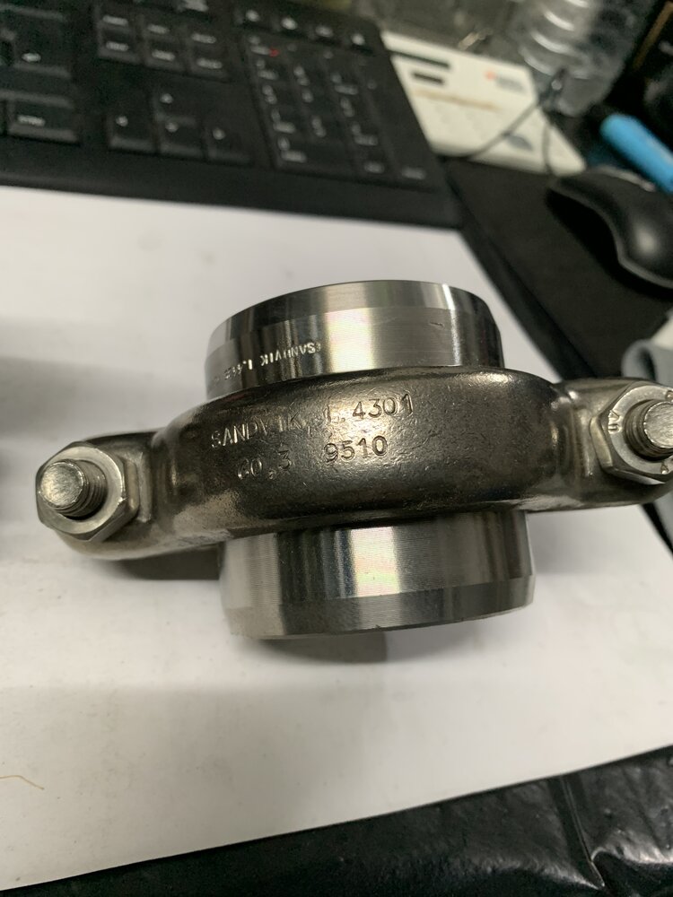 Sandvik 60,3. x2,9 PN40   9510 - Bild 2