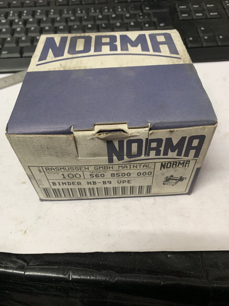 Norma Binder NB-B9 VPE. 5608500000