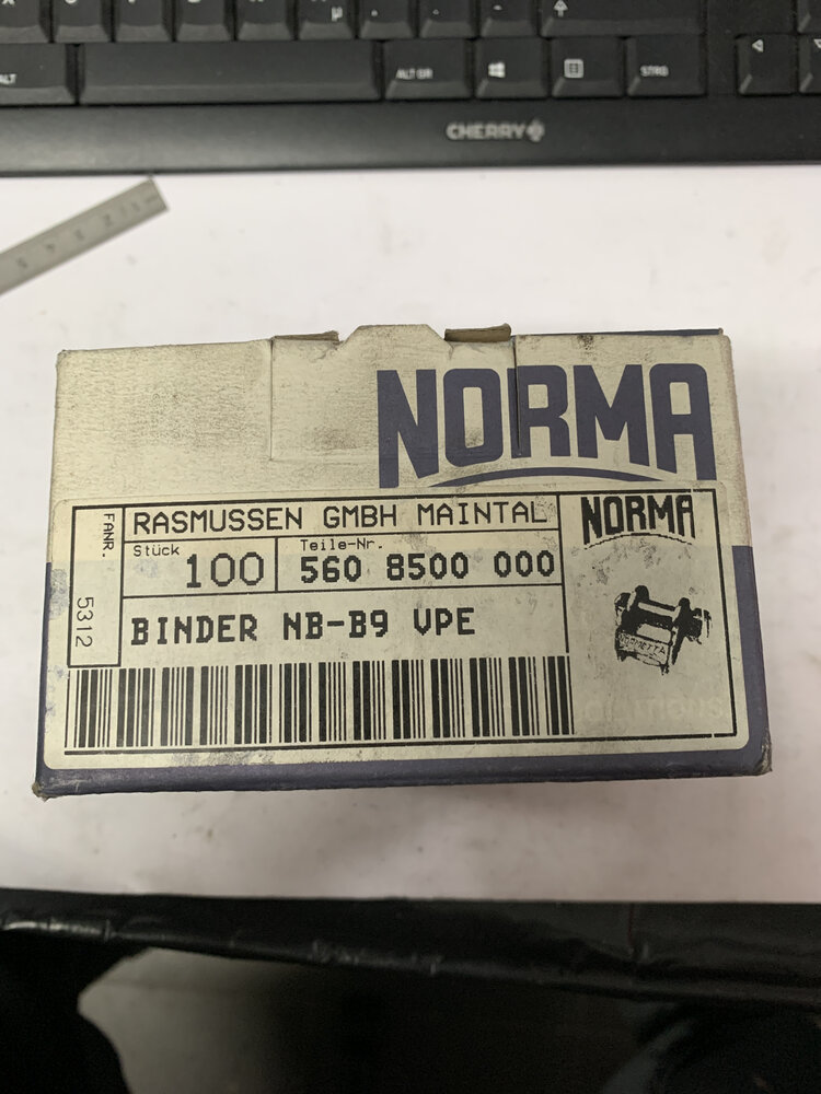 Norma Binder NB-B9 VPE. 5608500000 - Bild 3