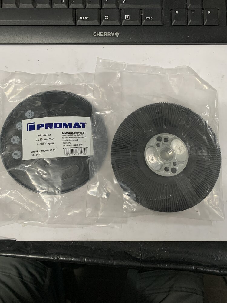 Promat D.115mm M14 m.Kühlrippen - Bild 3