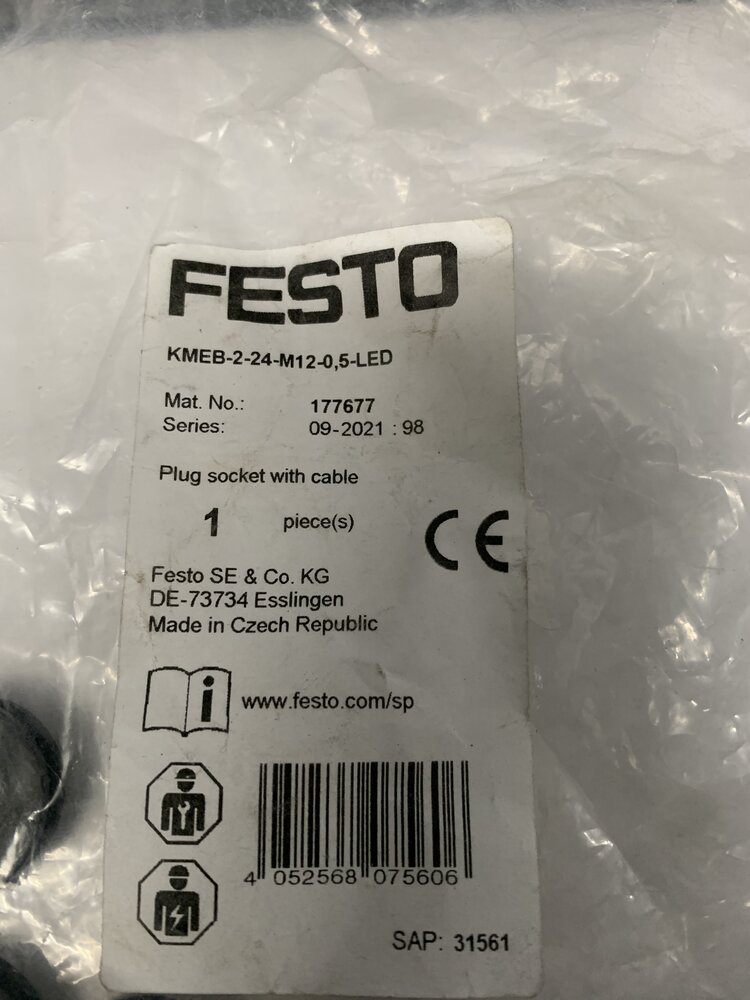 Festo KMEB-2-24-M12-0,5-LED