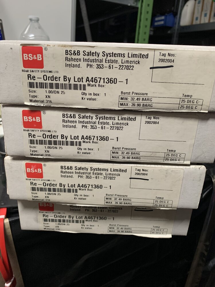BS&B Safety Systems Limiet A4671360-1