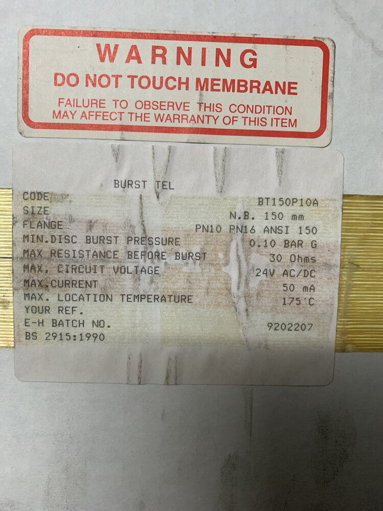 Elfen-Hughes Burst tel   BT150P10A   150 mm