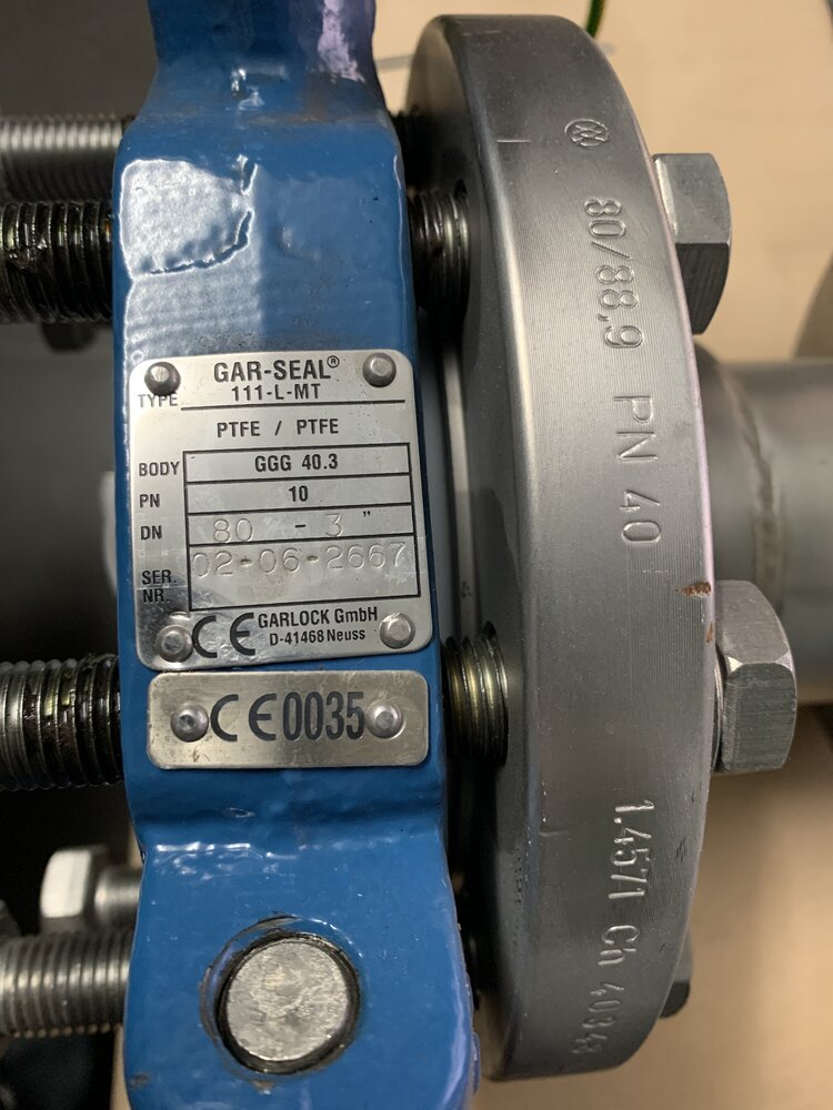 Garlock  Gar-seal 111-L-MT. DN80 