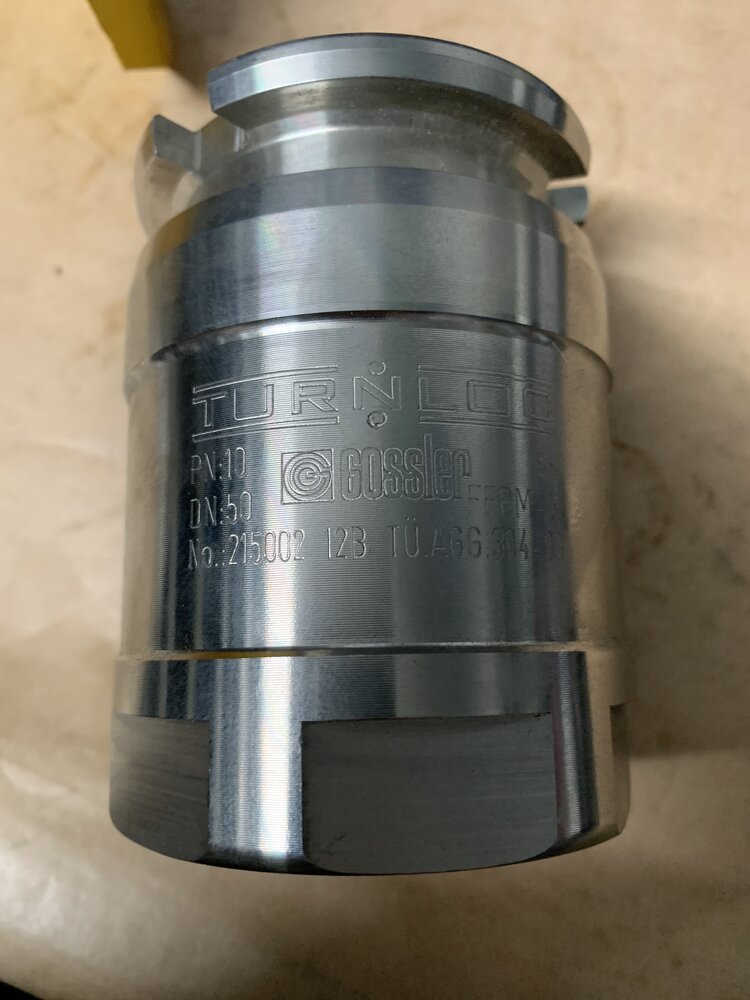 Turnloc PN10 DN50 Gossler