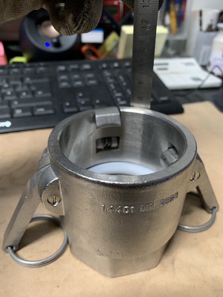 1.4401 DIN 2828 D 75 mm - Bild 2