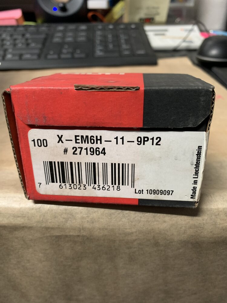 Hilti X-EM6H-11-9P12