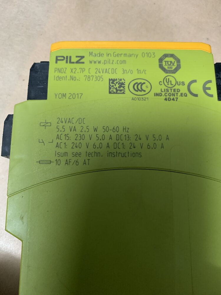 Pilz PNOZ X2.7P. C 24VACDC 3NA3/0 1n/c - Bild 2