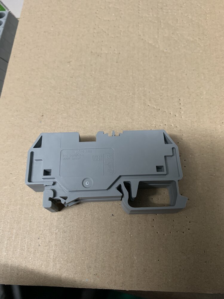 WAGO  50x282-901  2-L-FV-Durchgangsklemme 60mm  - Bild 3