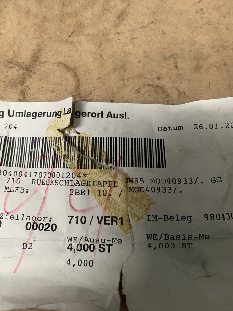 Mod 40933 NW65 MOD 40933/.GG 2BE1  10.