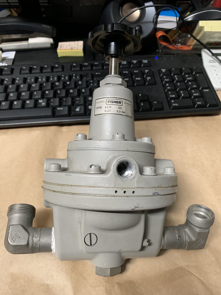 Fisher 42H -50.    0,07…3,5 bar - Bild 2