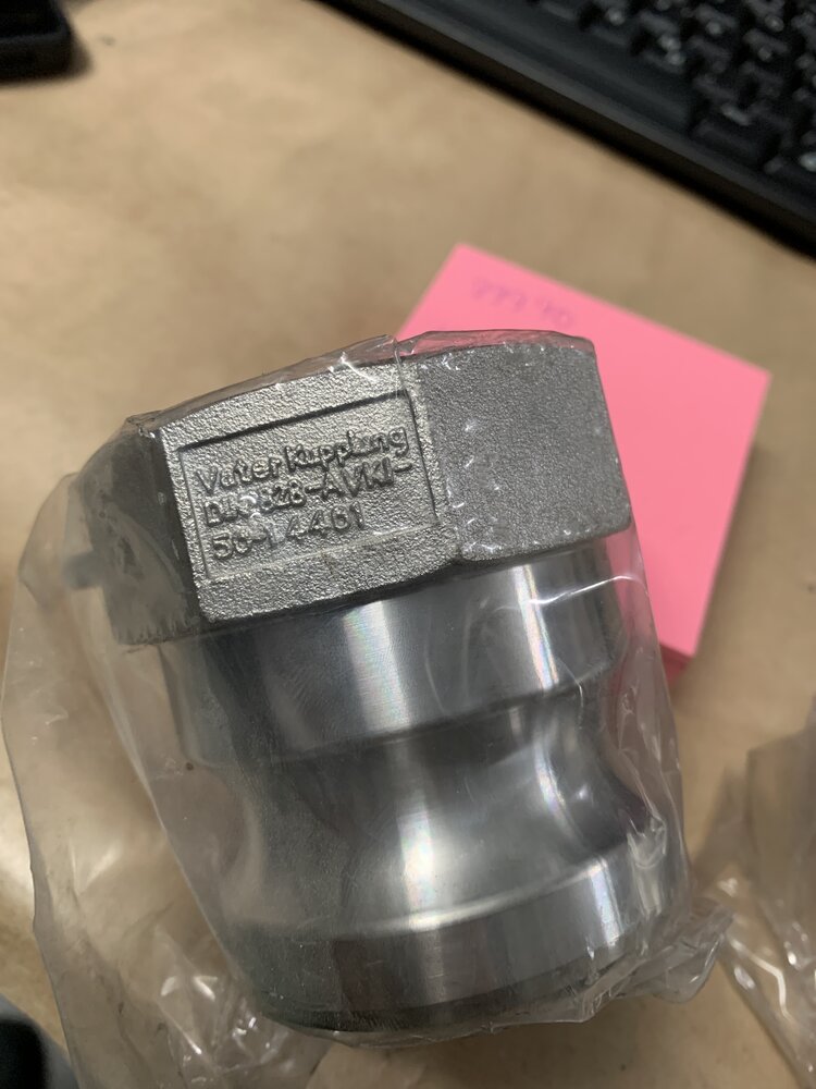 Dixon Adflow DIN 2828-AVKL-50-1.4401